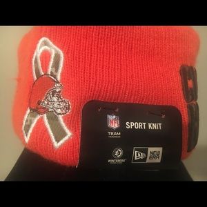 Cleveland Browns camo winter hat